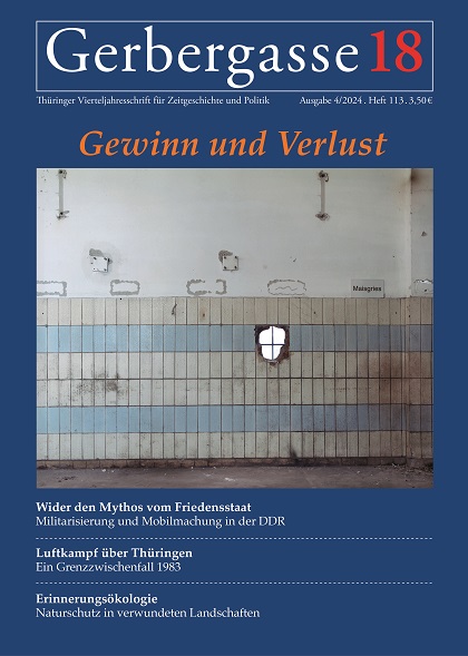 Zeitschrift Gerbergasse 18, 4/2024 (Heft 113)